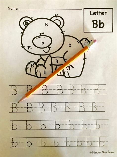 handwriting worksheets  kindergarten  kinder teachers