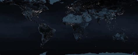 Night Earth Map 2560 X 1024 Dual Monitor For Your Mobile And Tablet