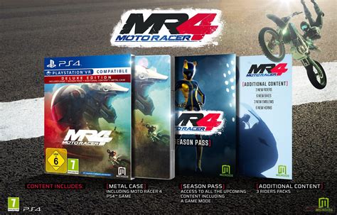 Moto Racer 4 Prix Réduit Et édition Deluxe Exclusive à La Ps4 Pour La