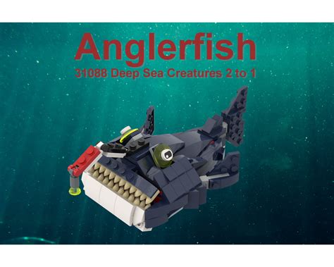 Lego Moc Anglerfish 31088 2 To 1 By Janik Rebrickable Build With Lego