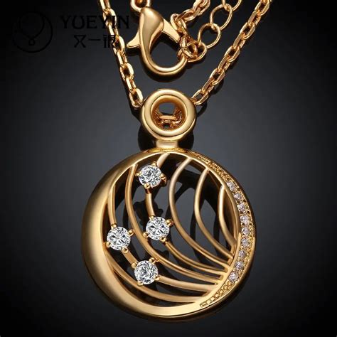 wholesale vintage jewelry indian pendant necklace women jewelry accessories 18k gold plated