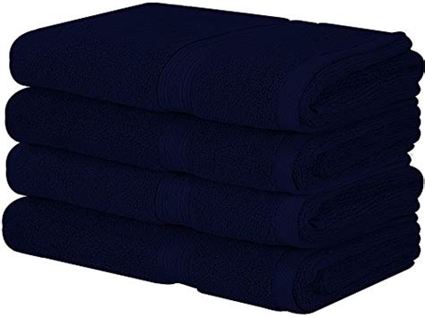 Large Hand Towel Set 700 Gsm Cotton 16 X 28 Inch Of 4 By Utopia Towels