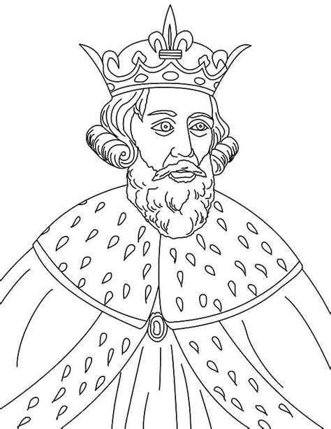 King Alfred The Great Coloring Pages Kids Play Color Em 2020 Tatuagem