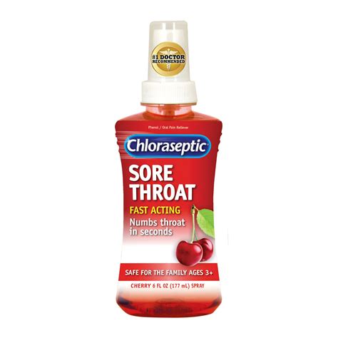 Chloraseptic Cherry Sore Throat Spray Shop Cough Cold And Flu At H E B