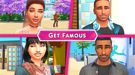 Lets Meet The Characters💖 Get Famous Introduction The Sims 4