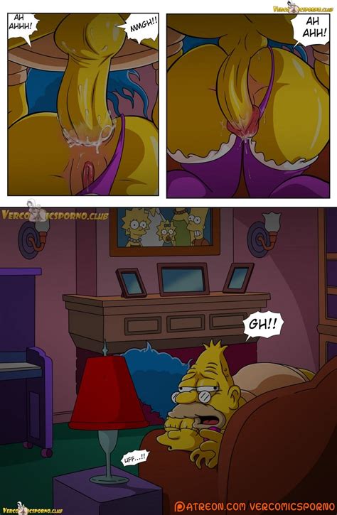 Post 3963994 Abraham Simpson Comic Drah Navlag Marge Simpson The
