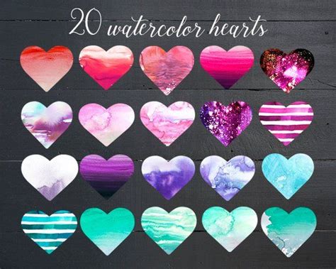 Pin By Rebekah Nicole On Valentines Ideas Watercolor