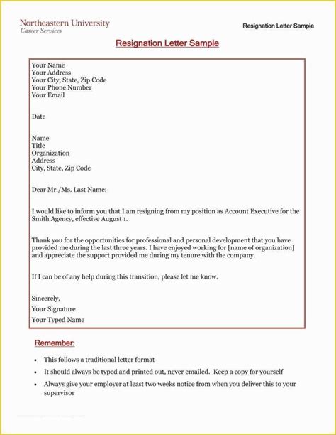 Resignation Letter Template Free Of 33 Simple Resign Letter Templates