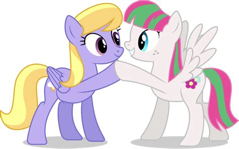 Mlp Vector Cloud Kicker And Blossomforth By Thatusualguy06 On Deviantart