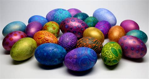 Unique Painted Eggs Pdf Tutorial Special Bundle Pack Easter