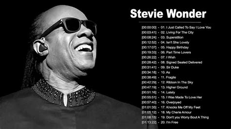 Stevie Wonder Greatest Hits 2020 Best Songs Of Stevie Wonder Full