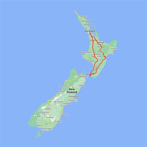 10 Day North Island Self Drive New Zealand