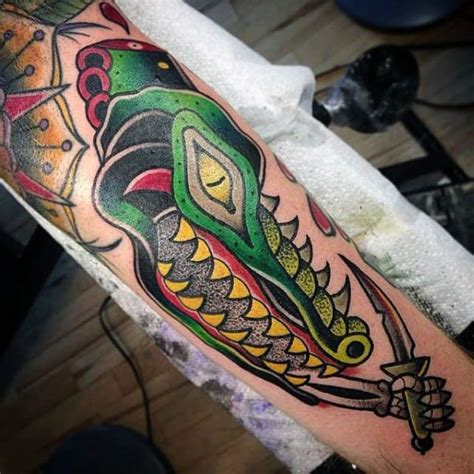 Television prices and super bowl. 60 Alligator Tattoo Designs For Men - Cool Crocodiles