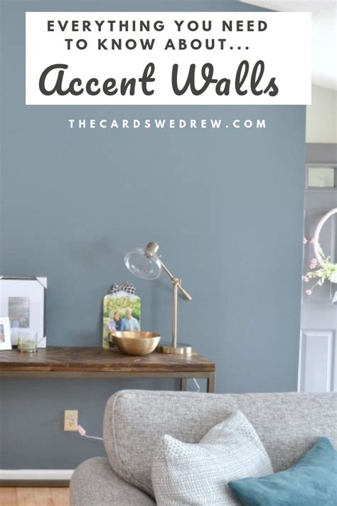 Accent Wall Ideas For The Living Room Blue Accent Walls Accent Wall