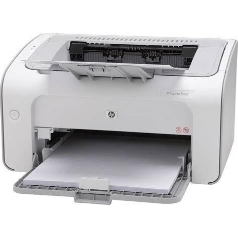 I also tried to download the driver from hps homepage but this program. HP LaserJet P1102 Monochrome laser printer A4 600 x 600 dpi from Conrad.com