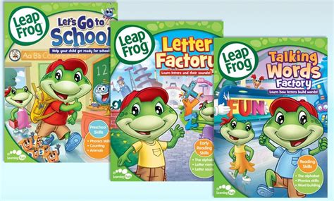 Leapfrog Learning Collection Dvds Groupon