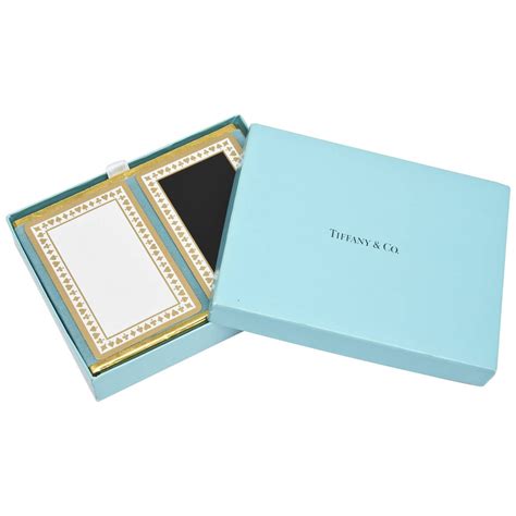 The other is a complimentary shade of jade green. Vintage Tiffany Playing Cards at 1stdibs