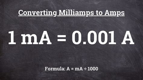 Milliamps To Amps Ma To A Conversion Calculator Footprint Hero