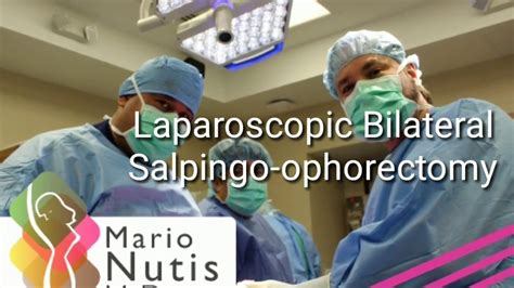 Laparoscopic Bilateral Salpingo Oophorectomy Youtube