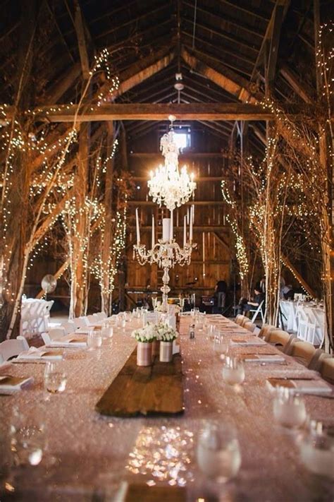 25 Chic Country Rustic Wedding Tablescapes Barn Wedding Reception