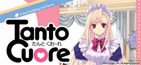 What is a card game anime? tanto cuore anime deck building card game for 2 to 4 players