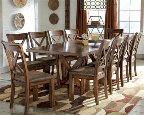 Product title set of 4 urban style leather dining chairs with solid wood legs chair average rating: Top 20 Dining Tables and 8 Chairs for Sale | Dining Room Ideas