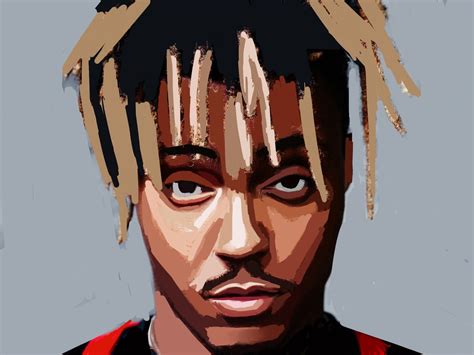 Juice Wrld Digital Drawing Etsy