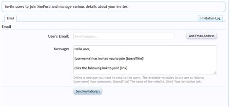 Getting Started with [TH] Invitation – Invitation documentation