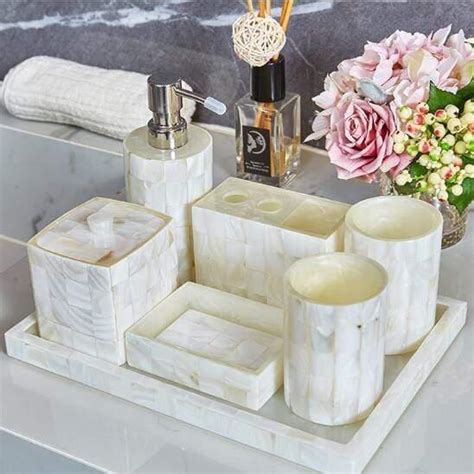 Mimosa Bathroom Accessories Set Shop Modern Minimalist Home Decor
