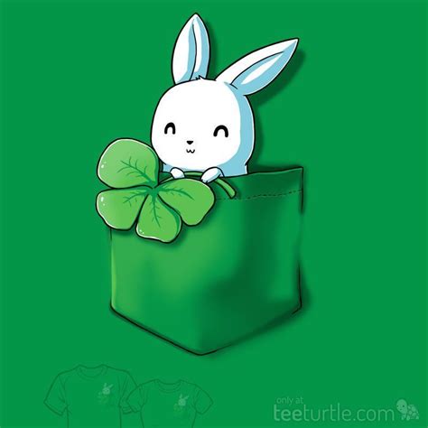 High quality art prints by independent artists and designers from around the world. You just found your new lucky shirt. BUNNY! "Lucky Pocket" is on sale now for a limited time ...
