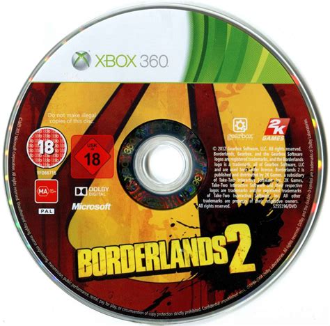 Borderlands 2 2012 Xbox 360 Box Cover Art Mobygames