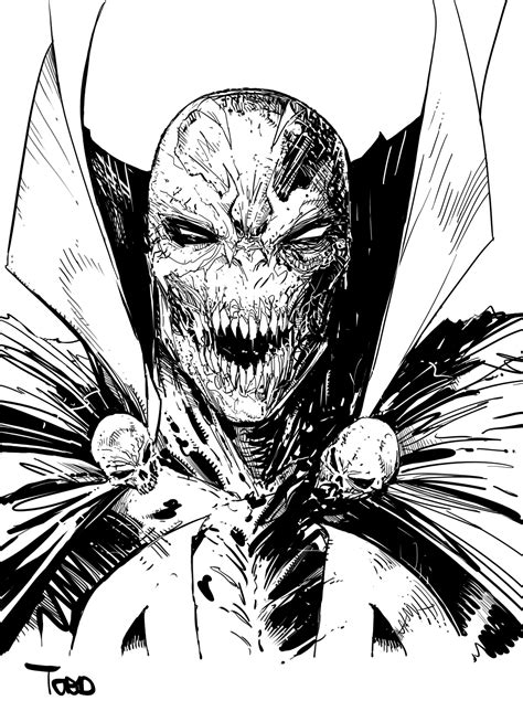 Spawn Drawings Face