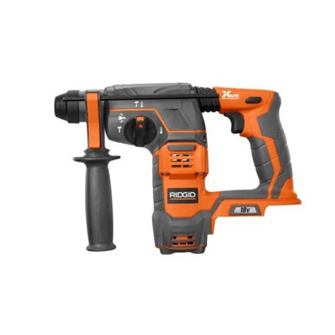Why use a cordless rotary hammer drill after all? Ridgid Cordless 18V 7/8 in. SDS-Plus Rotary Hammer Drill ...