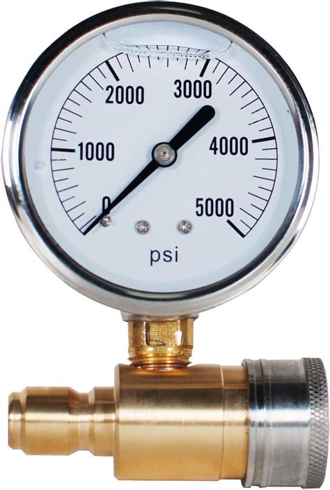 Yamatic Pressure Gauge Kit For Pressure Washer 38 Inch
