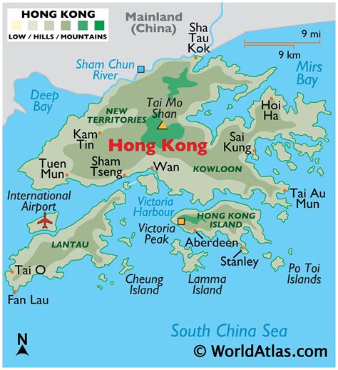 Hong Kong Karta Karta över Hong Kong Karta 2020 Europa Karta