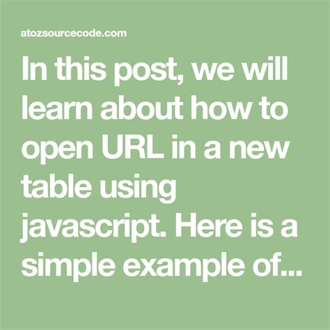 That's all about opening a url in a new tab in javascript and jquery. In this post, we will learn about how to open URL in a new ...