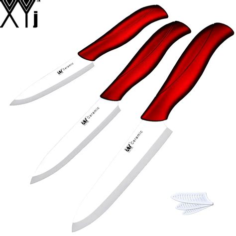 Xyj Ceramic Kitchen Cooking Knife 4utility 5slicing 6chef Knife