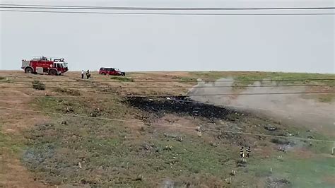 Firefighters Respond As Two Killed In Colorado Plane Crash
