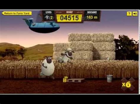 In the game, shaun must find and rescue the sheep before the farmer gets home. Shaun the sheep Game - Alien Athletics My best 248 m - YouTube