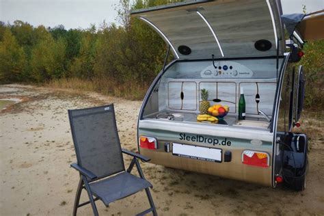 4 Steeldrop Lifestyle Camper Lifestylecamper Teardrop Caravan Kleiner