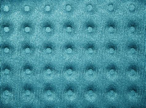 Teal Tufted Fabric Texture Picture Free Photograph Photos Public Domain
