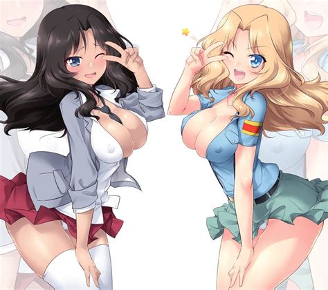 Anime Ero Yuri Mika Girls Und Panzer Anime Ero Ass Oshiri