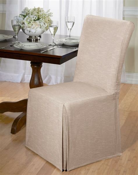 Update it with recliner covers & stretch slipcovers. LUXURIOUS COTTON DINING CHAIR COVER, CHAMBRAY, BACK TIE ...