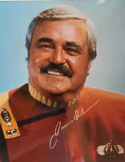 James Doohan Scotty From Star Trek Tv And Movies Hand Signed