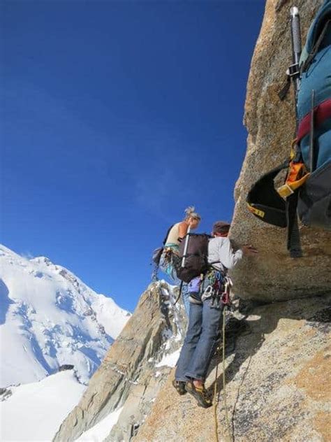 Climbing In Chamonix Mont Blanc Massif Rock Climbing Trip Ifmga Leader