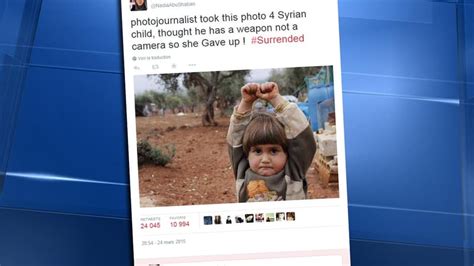 Un photographe raconte l histoire derrière le cliché une fillette syrienne terrifiée