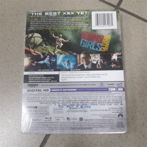 Jual Promo Blu Ray Original Xxx Return Of Xander Cage K Ultra Hd