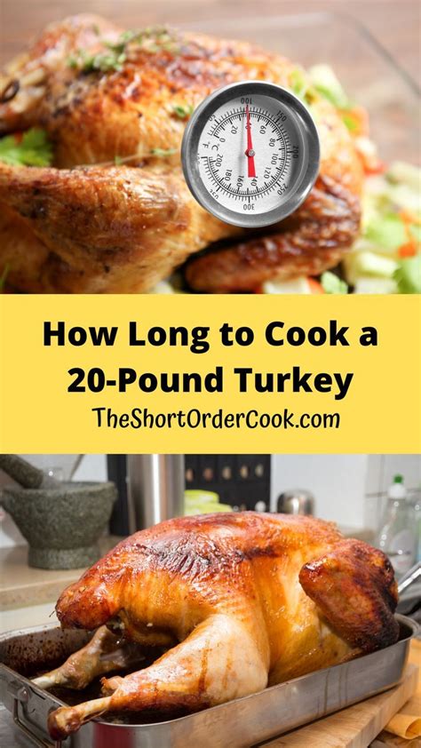 How Long To Cook A 20 Pound Turkey Turkey Cooking Times Roast Turkey Recipes Thanksgiving