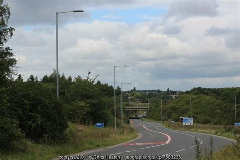 Slip Road On Bell Hill Chris Heaton Cc By Sa Geograph Britain And Ireland