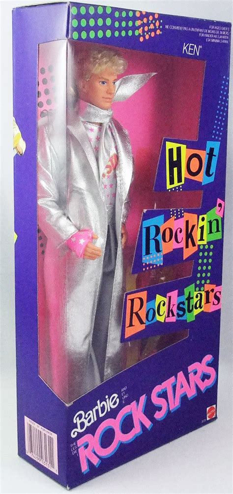 Barbie The Rockers Hot Rockin Fun Ken Mattel 1986 Ref 3131
